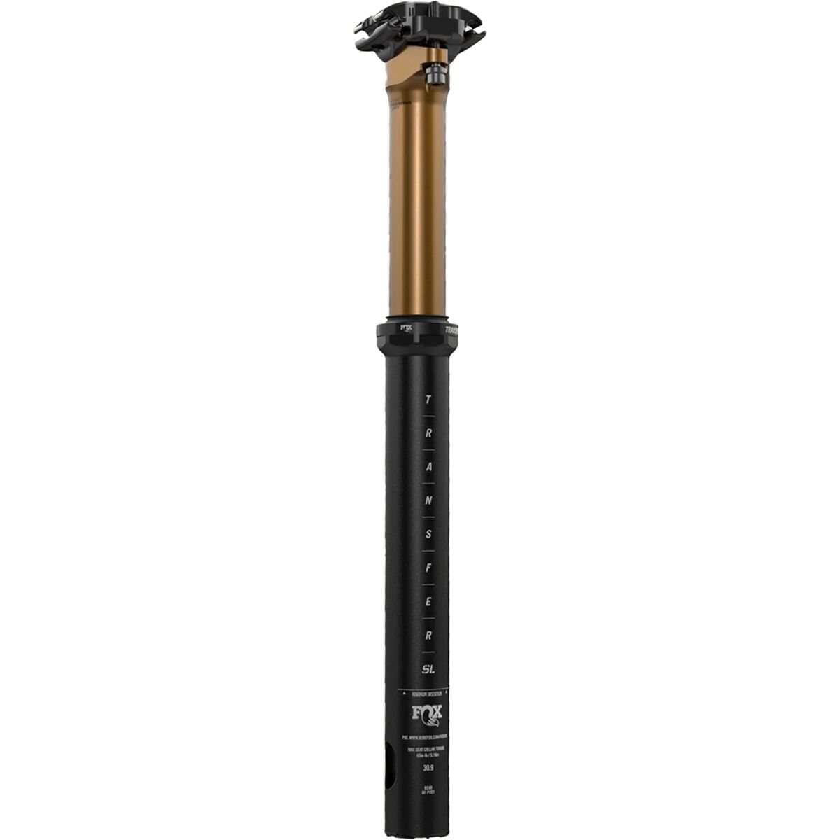 FOX Racing Shox Transfer SL Factory Dropper Seatpost Black, 31.6x150mm Travel