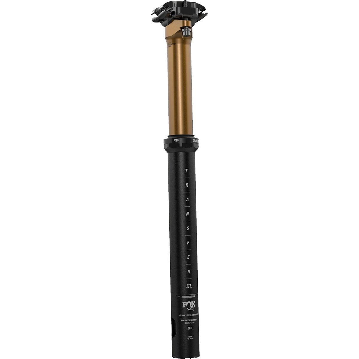 FOX Racing Shox Transfer SL Factory Dropper Seatpost One Color, 30.9mmx100mm Travel