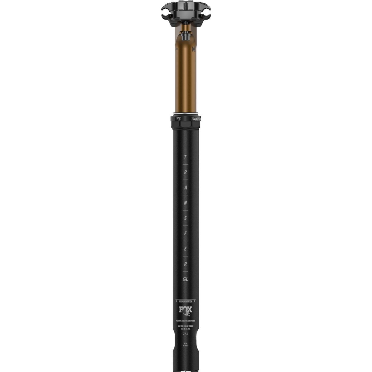 FOX Racing Shox Transfer SL Factory Dropper Seatpost Black, 31.6x100mm Travel