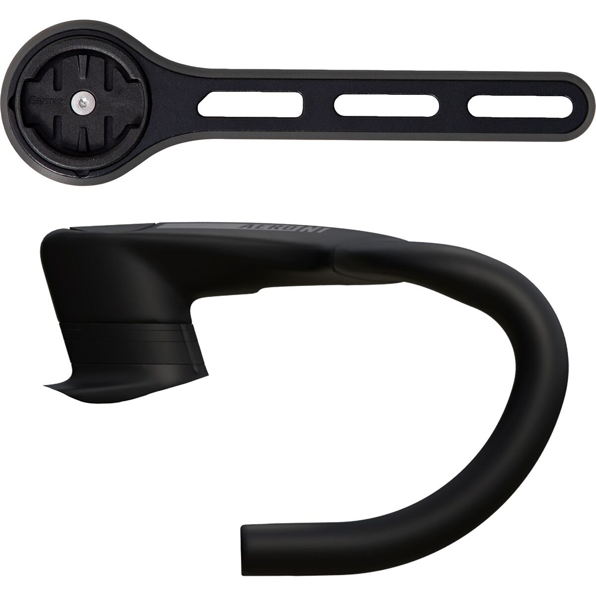 Forza Forza G1 Integrated Gravel Cockpit Black, 100mm/38cm