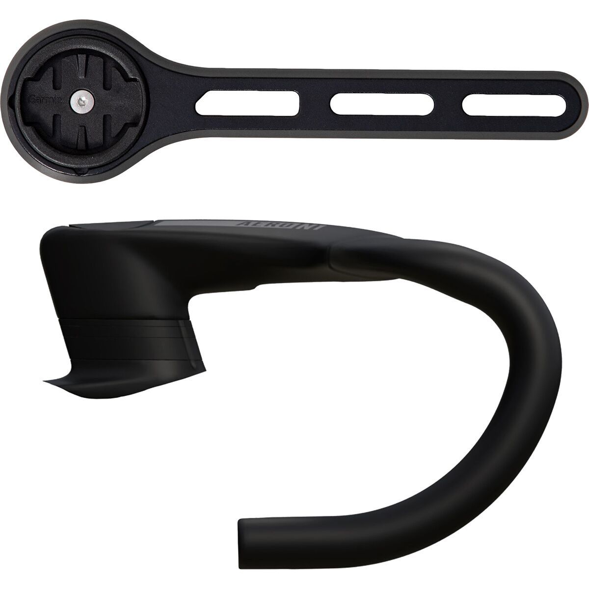 Forza G1 Integrated Gravel Cockpit Black, 90mm/38cm