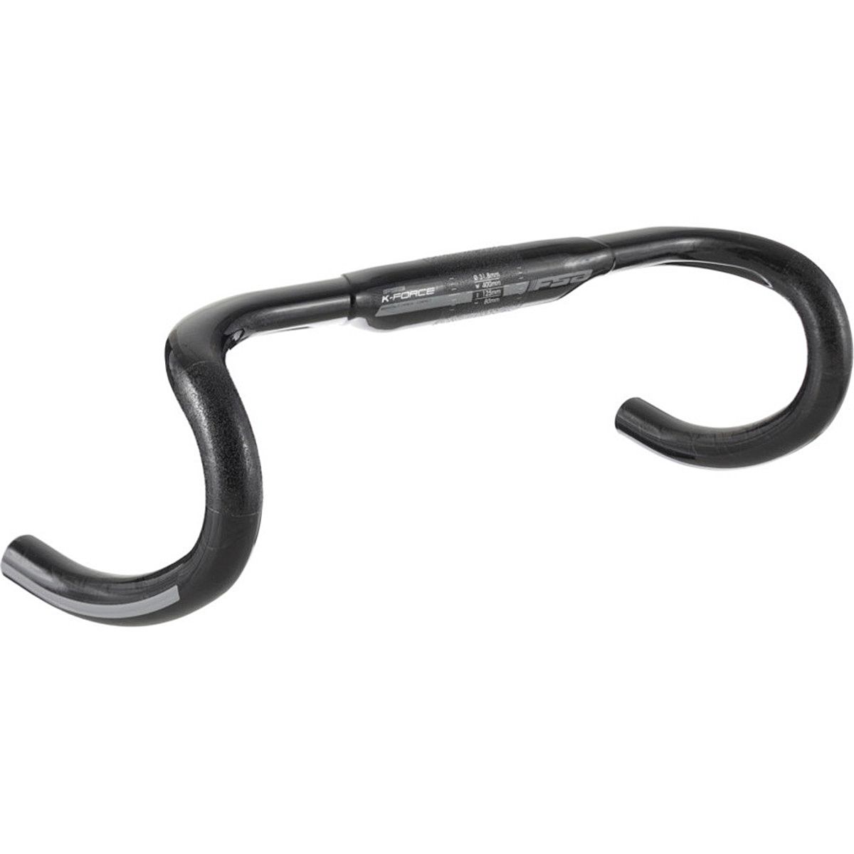 FSA K-Force Compact Handlebar Carbon/Grey, 31.8x44cm