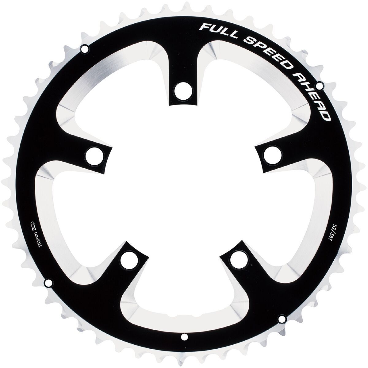 FSA Super Road Chainring Black, 110x52t