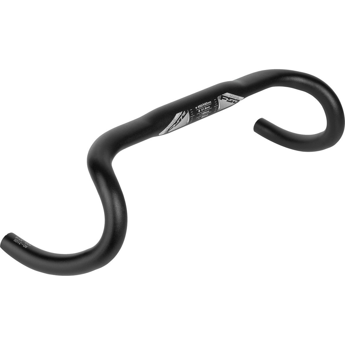 FSA Adventure Compact Handlebar Black, 40cm