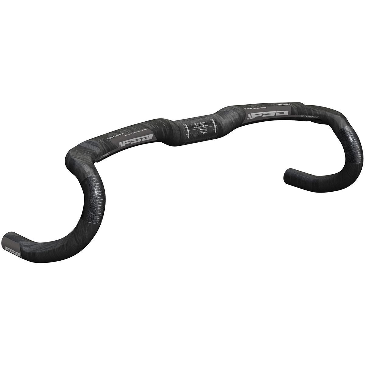 FSA K-Wing AGX Handlebar Carbon, 44cm