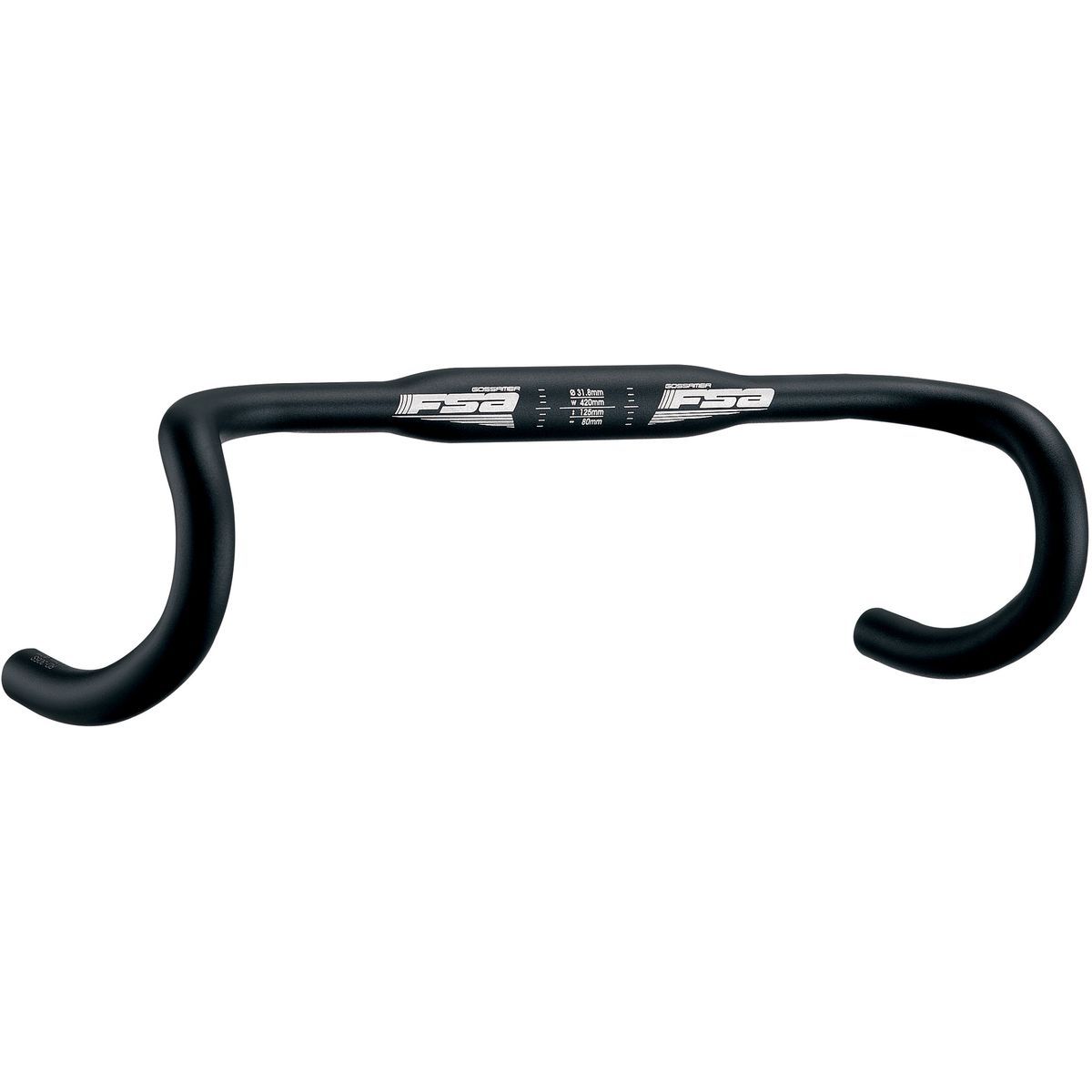 FSA Gossamer Wing Compact Black, 44cm