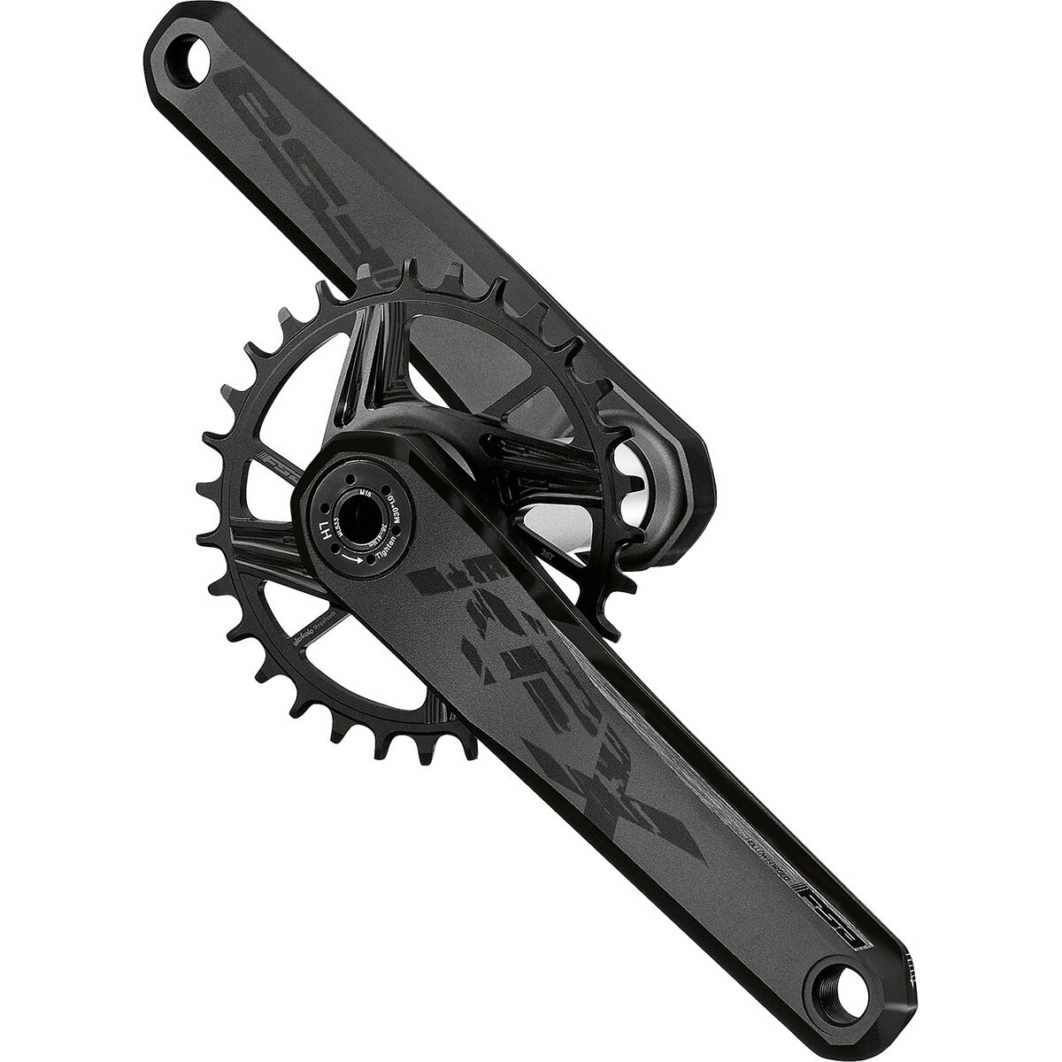 FSA FSA KFX Modular 1X Crankset Black, 170mm, 32t