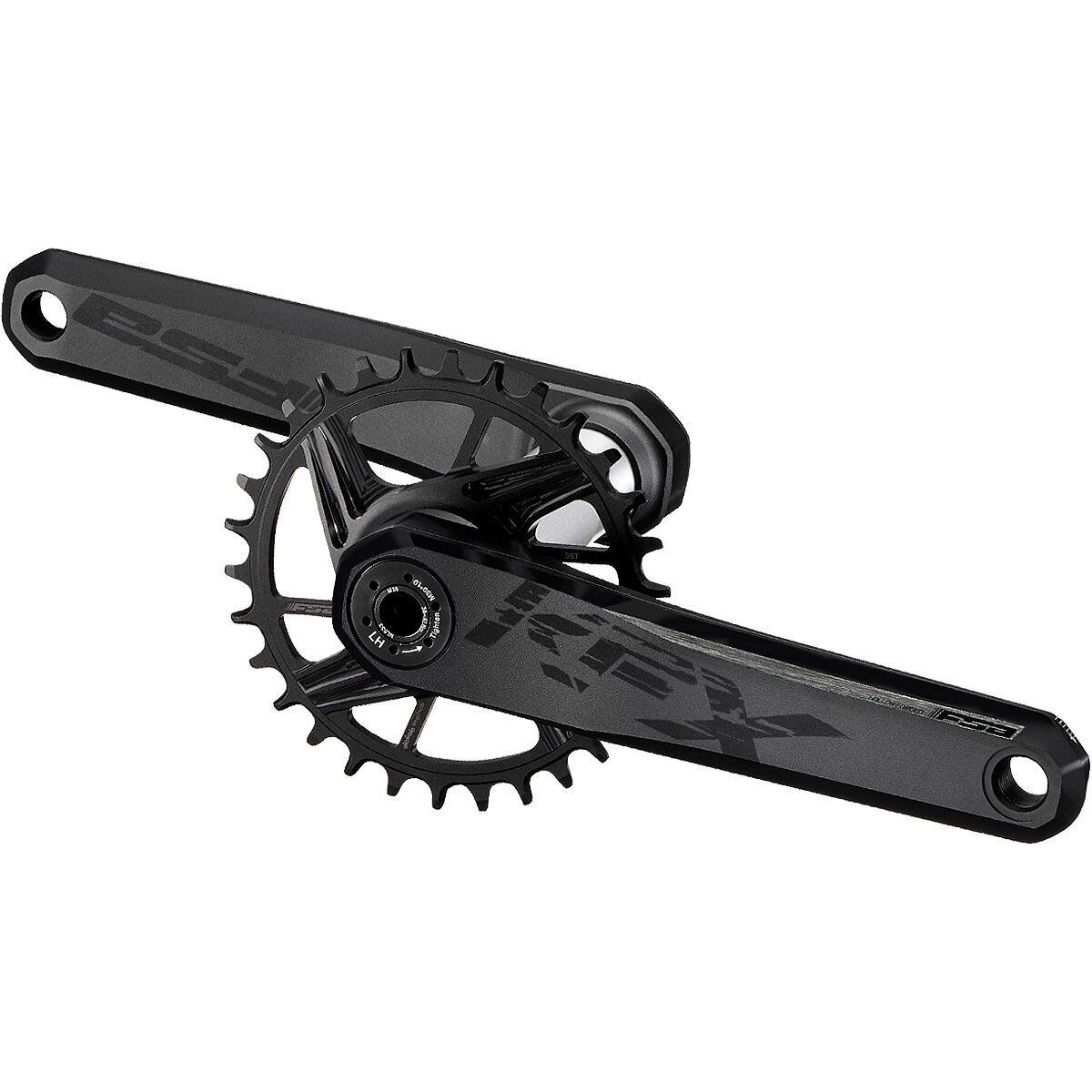 FSA KFX Boost Crankset Black, 175mm, 30T