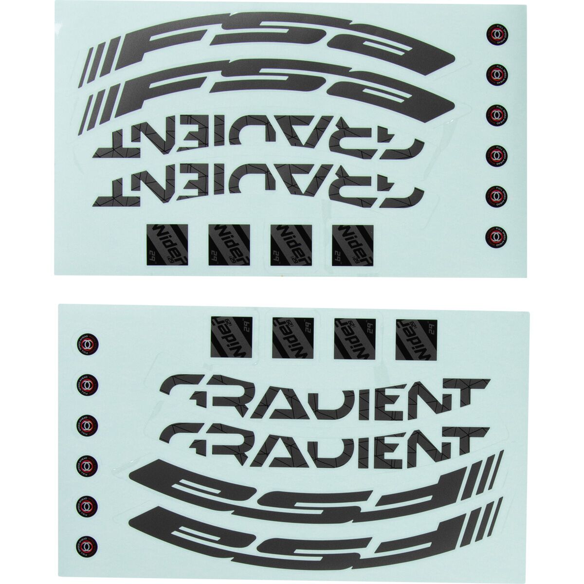 FSA Gradient 29in Decal Black, One Size