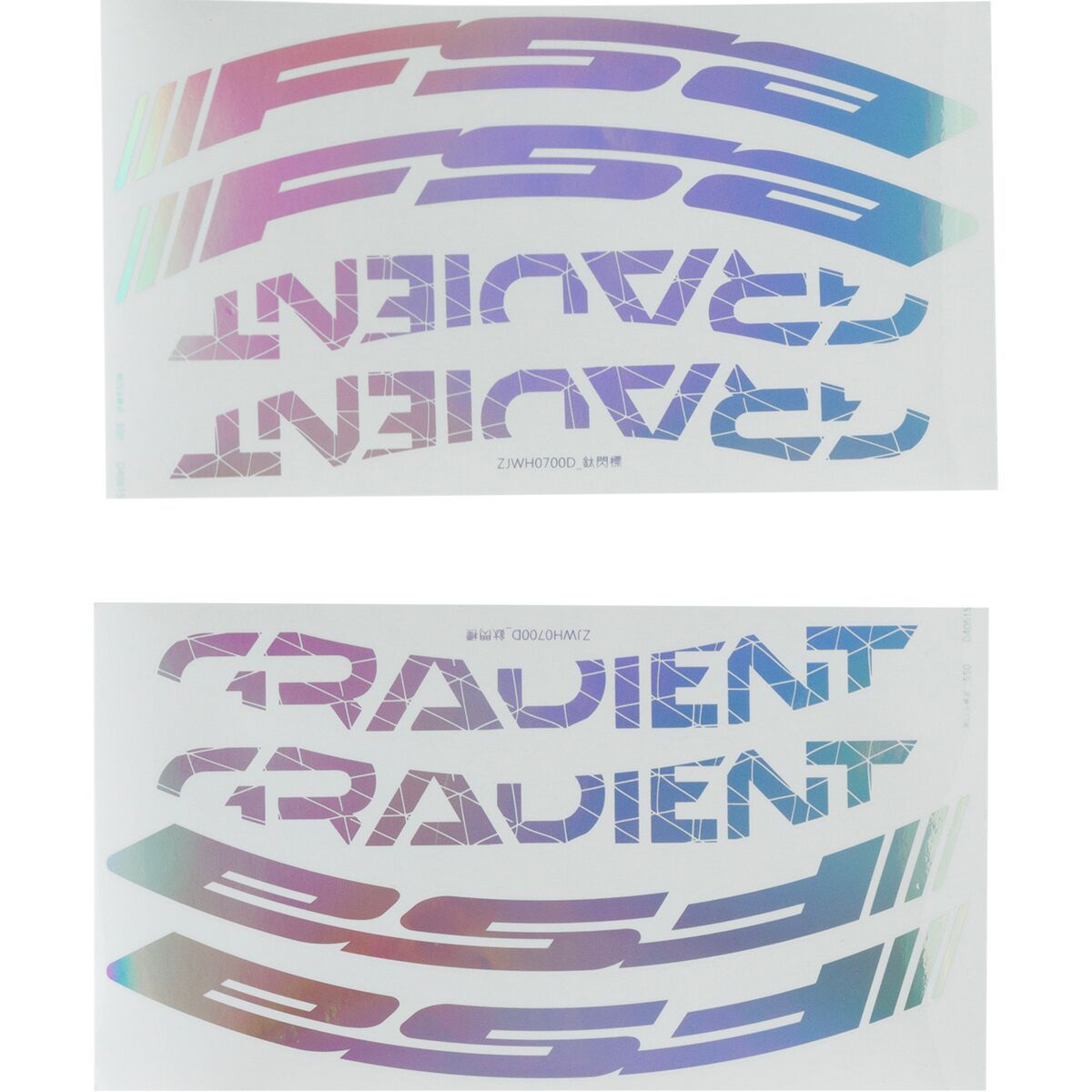 Fsa FSA Gradient 29in Decal Oil Slick, One Size