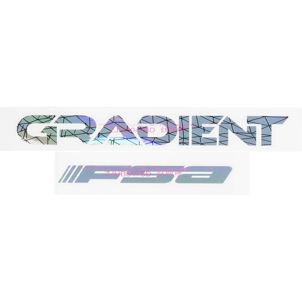 FSA Gradient MTB Handlebar Sticker Oil Slick, One Size