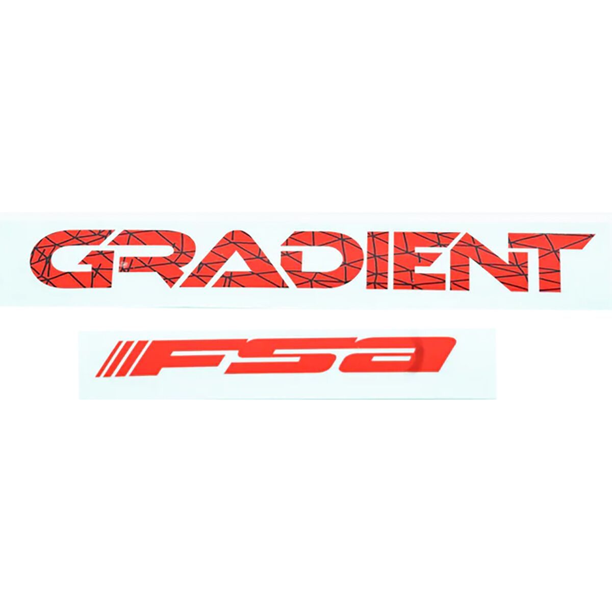 Fsa FSA Gradient MTB Handlebar Sticker Red, One Size
