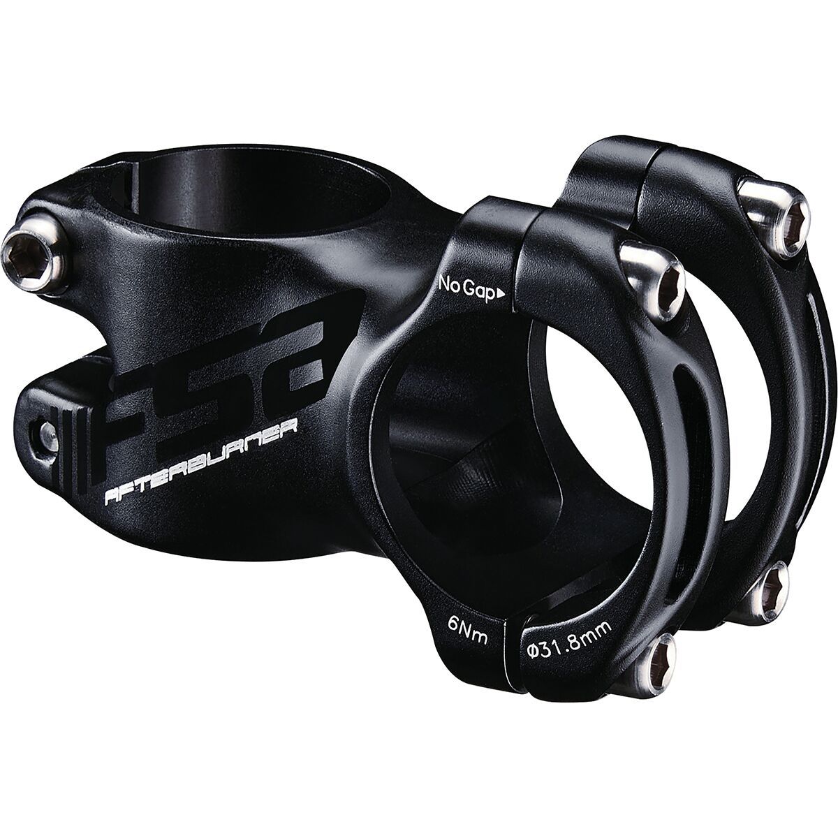 FSA Afterburner Light Weight Stem Black, 31.8x40mm