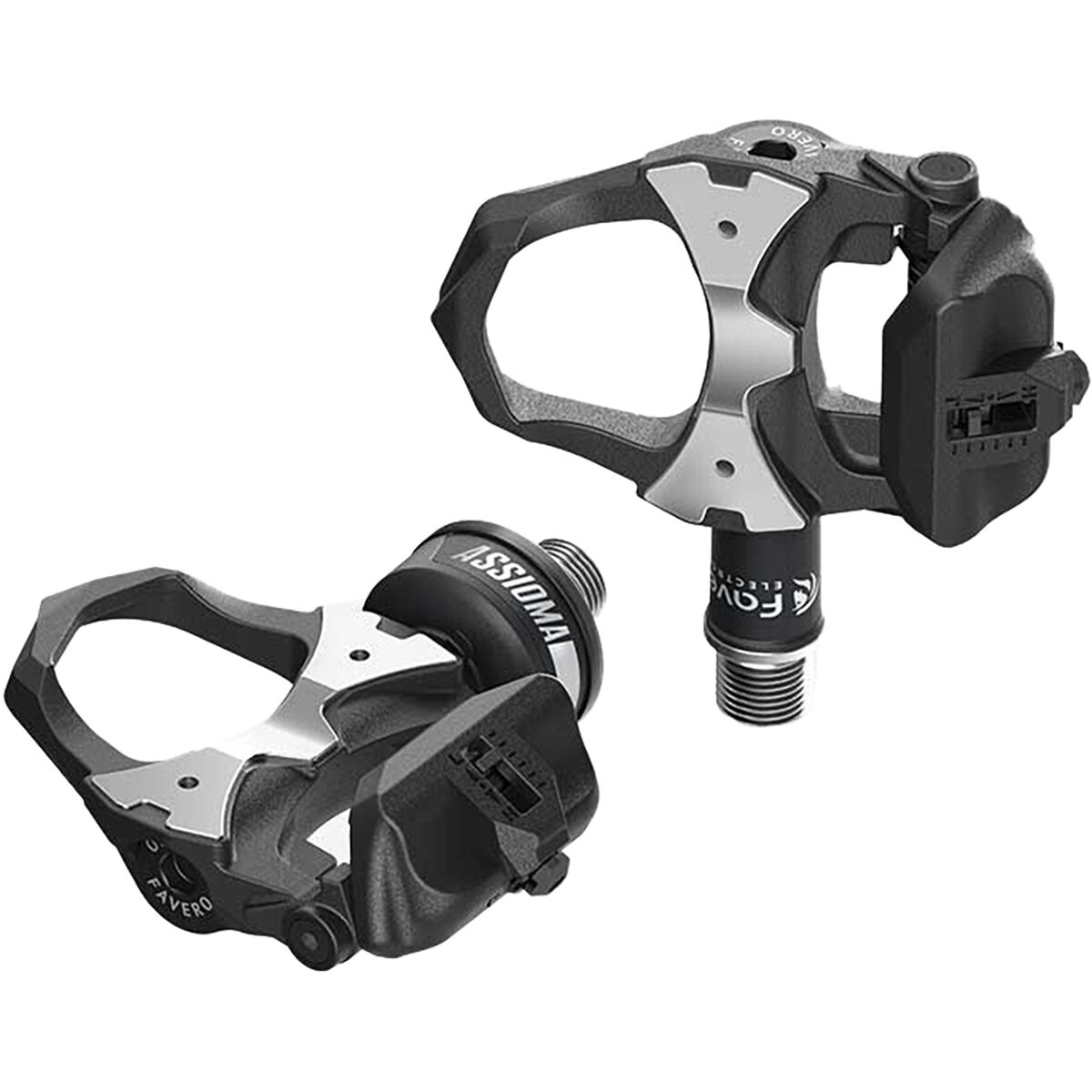 Favero Favero Assioma UNO Pedals Black/Silver, Left Side Power Pedal