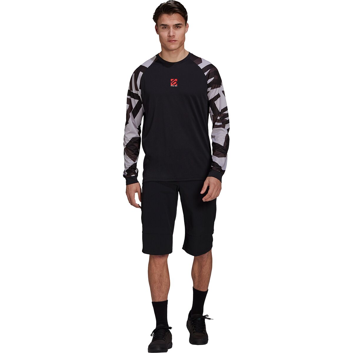 Five Ten Long Sleeve Jersey - Black Large