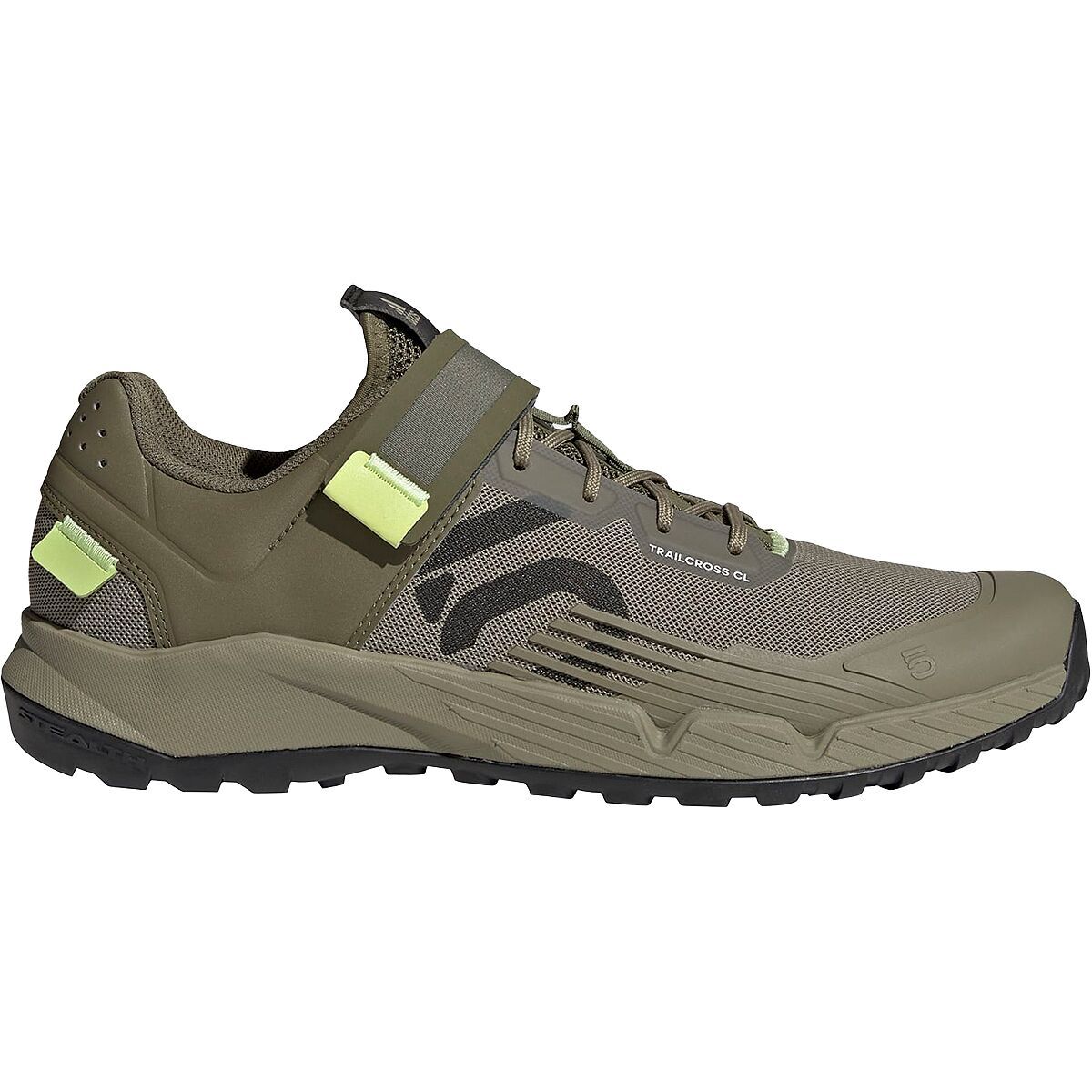 Five Ten Trailcross Clip-In Cycling Shoe - Men's Orbit Green/Carbon/Pulse Lime, 6.0