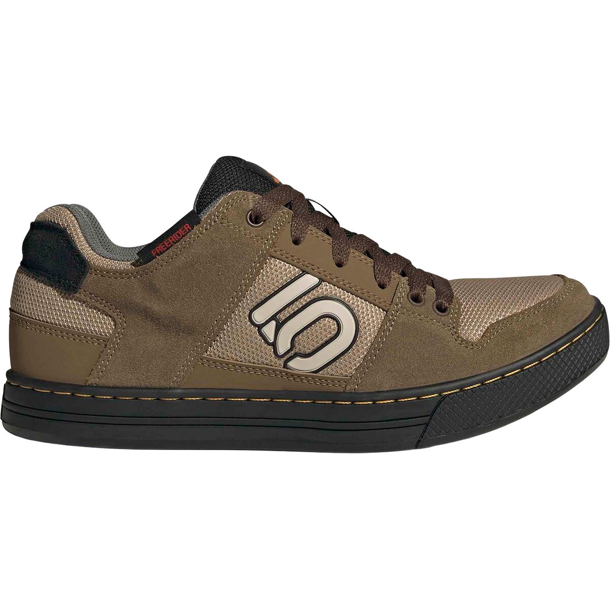 Five Ten Freerider Cycling Shoe - Men's Cardboard/Wonder Alumina/Pure Tangerine, 12.0