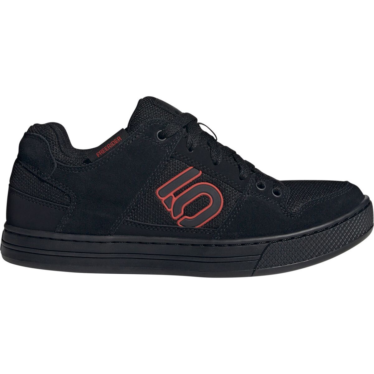 Five Ten Freerider Cycling Shoe - Men's Core Black/Red/Grey Five, 7.5