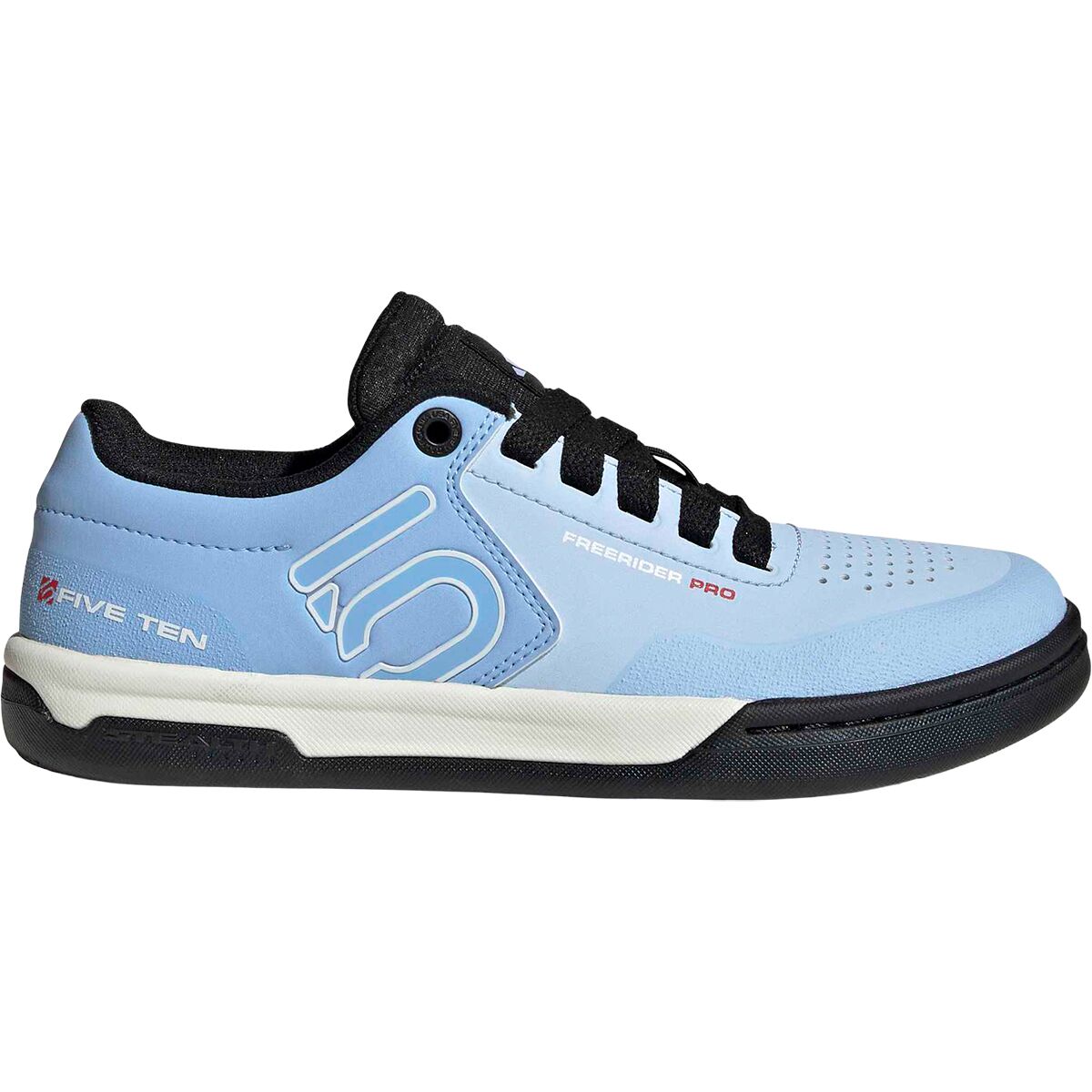 Five Ten Freerider Pro Cycling Shoe - Women's Crystal Sky/Off White/Glow Blue, 5.5