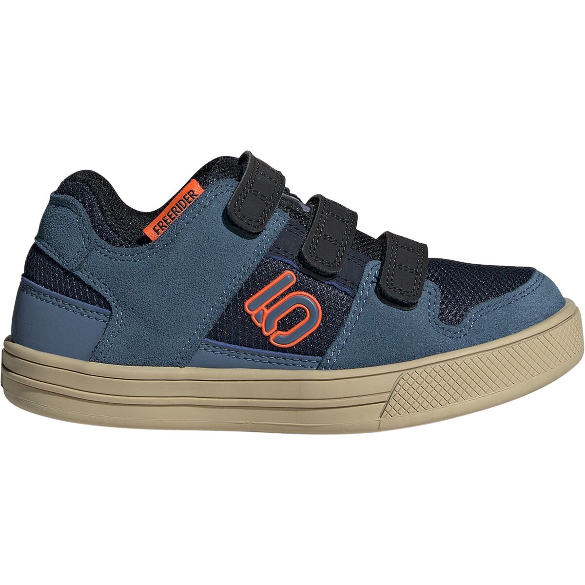 Five Ten Freerider VCS Cycling Shoe - Kids' Legend Ink/Wonder Steel/Impact Orange, 10.5