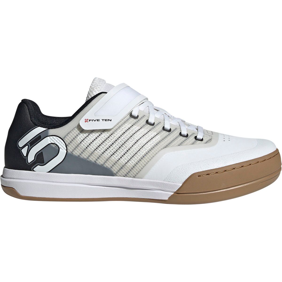 Five Ten Hellcat Pro Cycling Shoe Ftwr White/Ftwr White/Core Black, Mens 12.0/Womens 13.0 - Men's