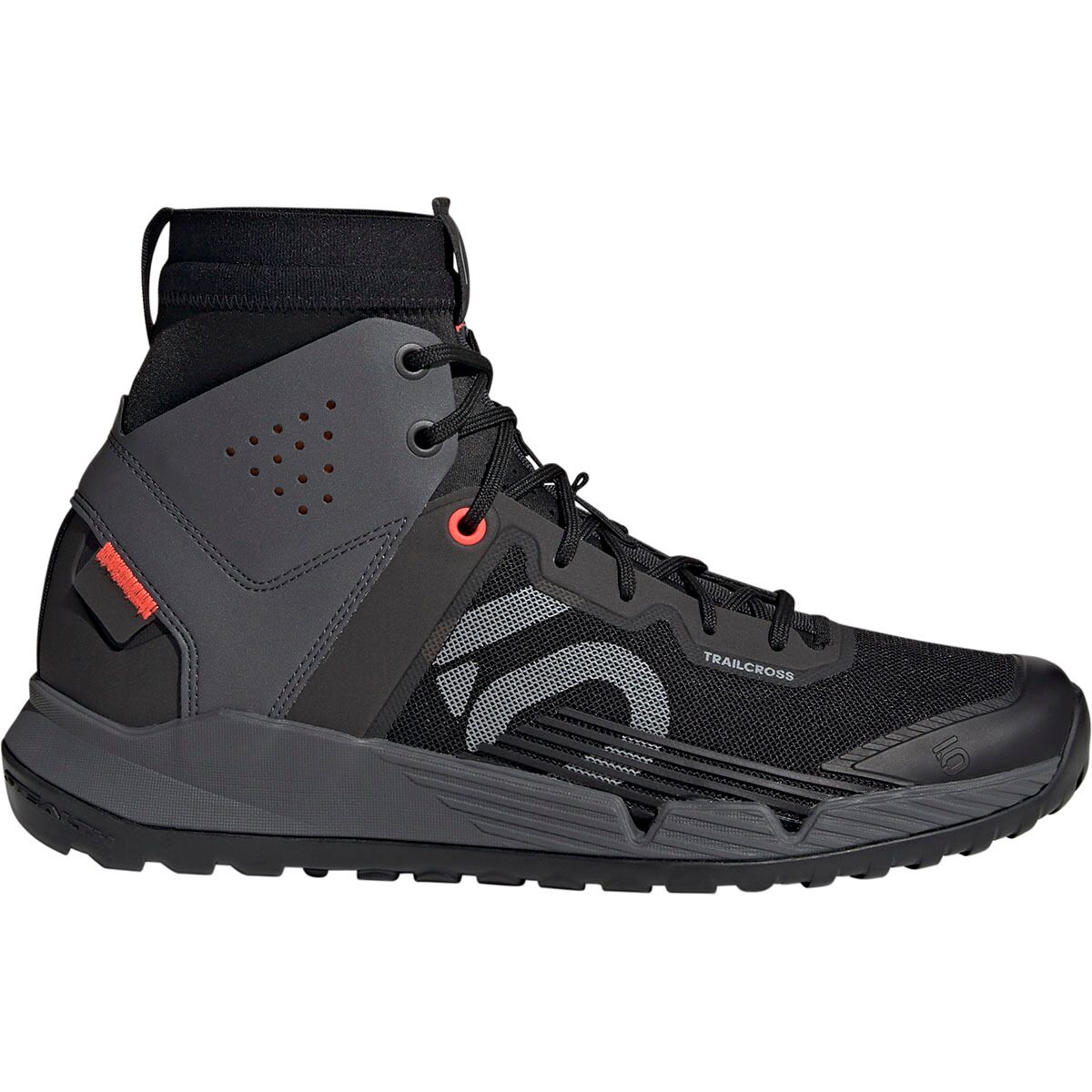 Five Ten Five Ten Trailcross Mid Pro Mountain Bike Shoe Grey Six/Core Black/Olive Strata, Mens 10.0/Womens 11.0 - Men's