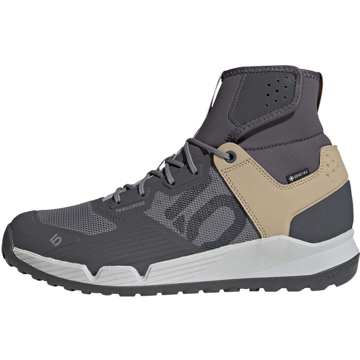 Five Ten Trailcross GTX Cycling Shoe Grey Five/Grey Three/Bronze Strata, Mens 9.0/Womens 10.0 - Men's