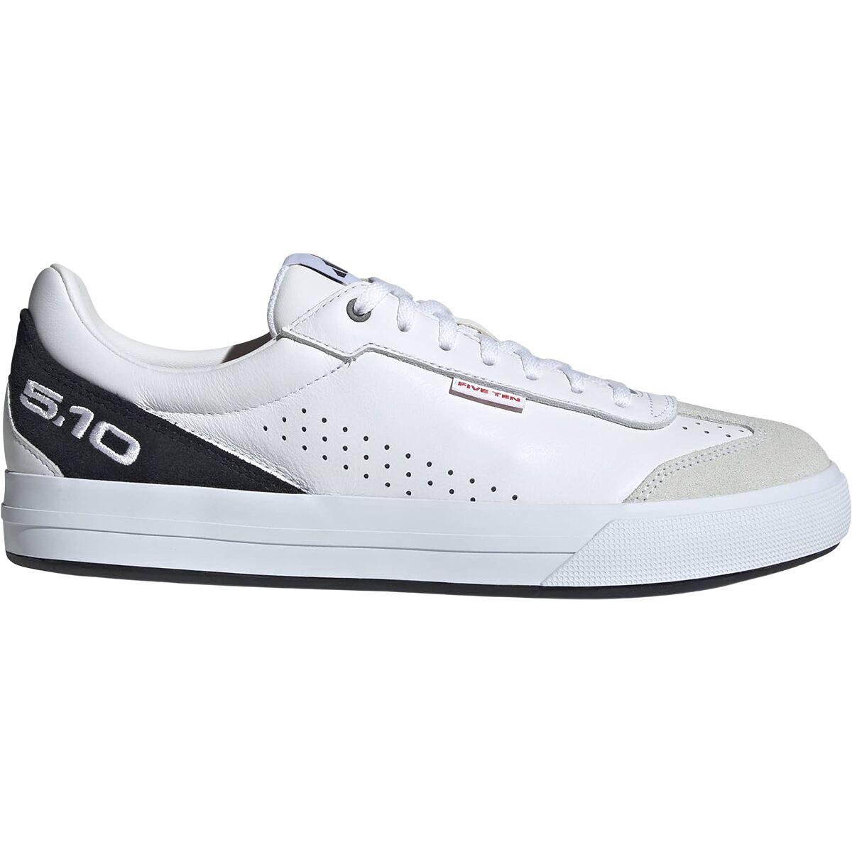 Five Ten Five Ten Sleuth DLX 2 Cycling Shoe Ftwr White/Ftwr White/Core Black, Mens 10.0/Womens 11.0 - Men's