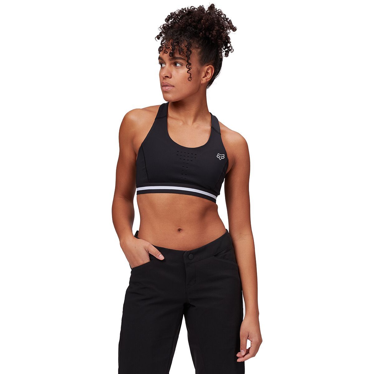 Fox Racing TecBase Bra - Women's Black, XS