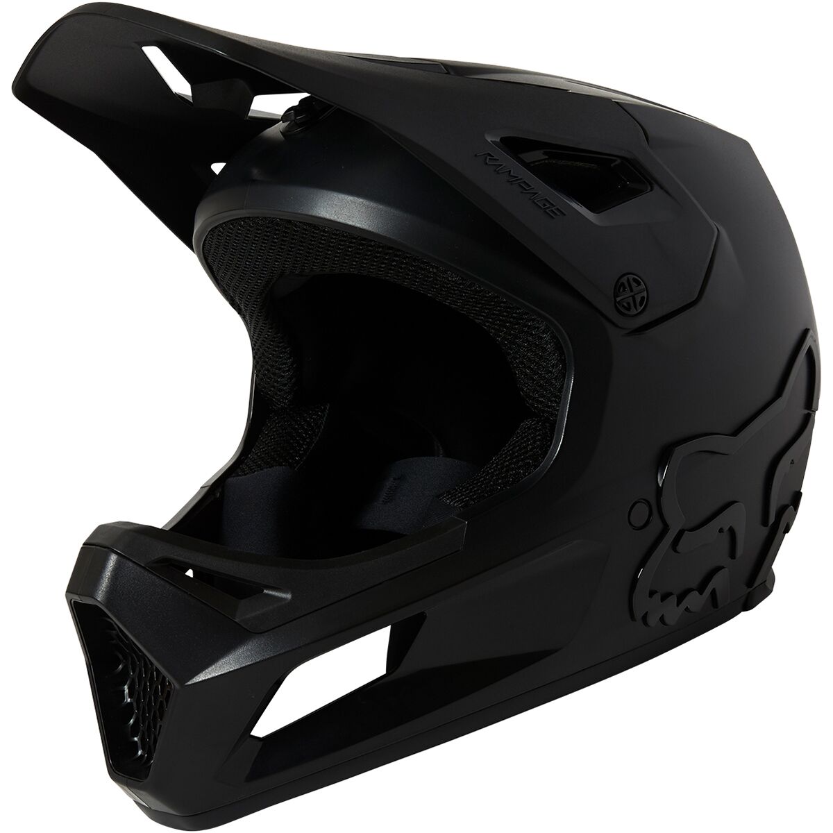 Fox Racing Rampage Helmet - Kids' Black/Black, L