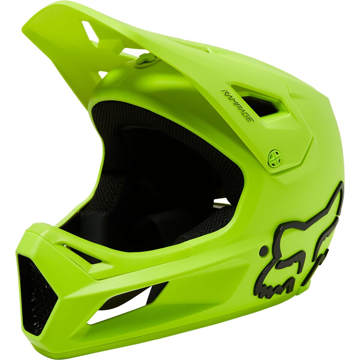 Fox Racing Rampage Helmet - Kids' Fluorescent Yellow, L