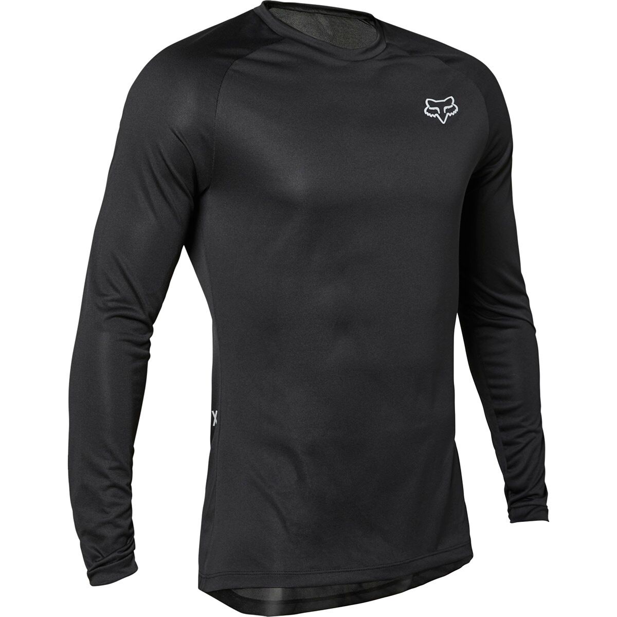 Fox Apparel | Tecbase Ls Shirt Men's | Size Large In Black