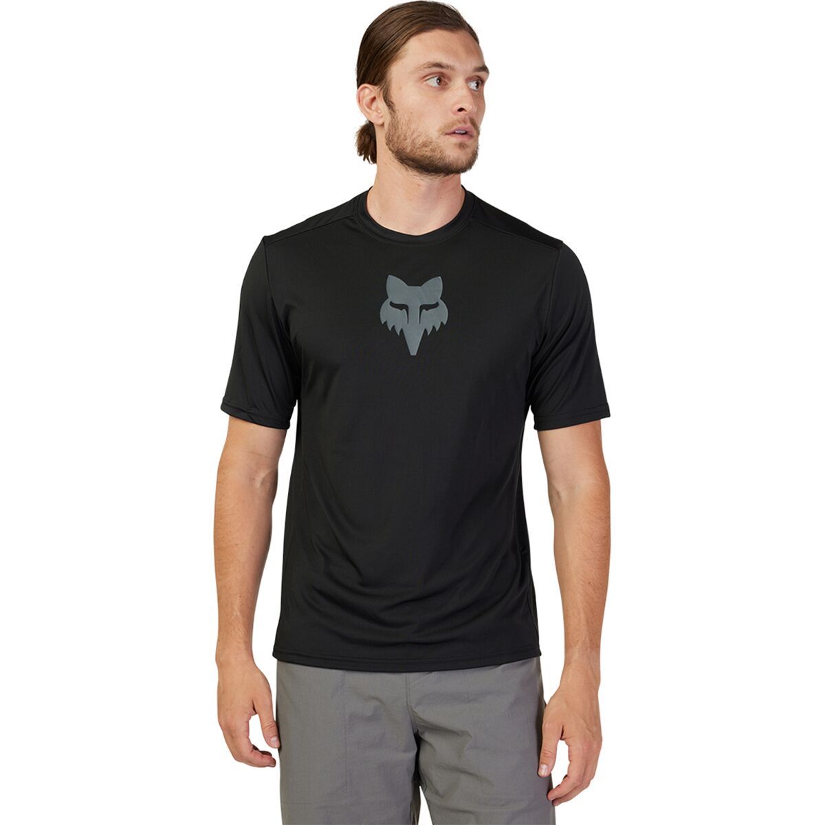 Fox Racing Ranger Short-Sleeve Jersey - Men's Black Lab Head, S