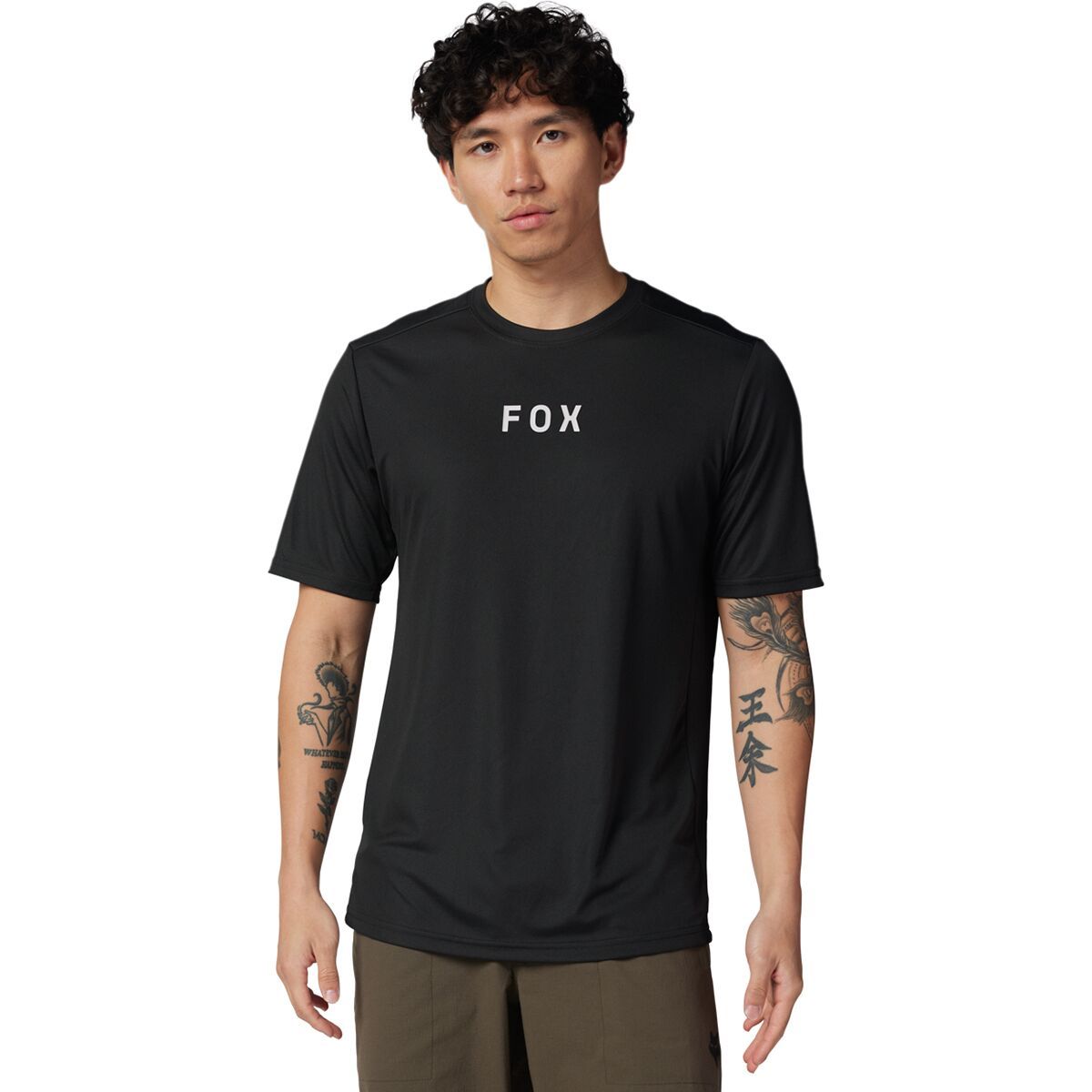 Fox Racing Ranger Short-Sleeve Jersey - Men's Black Lab Head, S