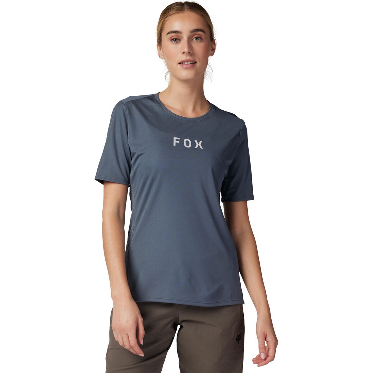 Fox Racing Fox Racing Ranger Short-Sleeve Jersey - Women's Graphite Wordmark, S