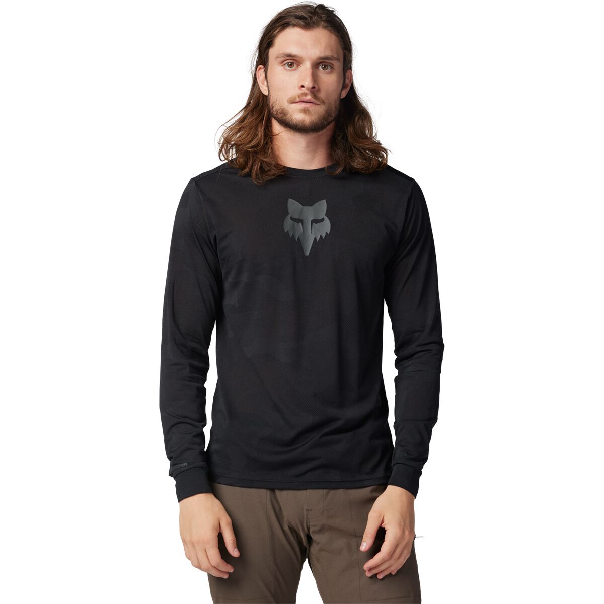Fox Racing Ranger Tru Dri Long-Sleeve Jersey - Men's Black3, L
