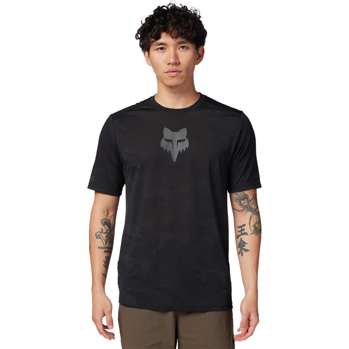 Fox Racing Ranger Tru Dri Short-Sleeve Jersey - Men's Olive Green, M