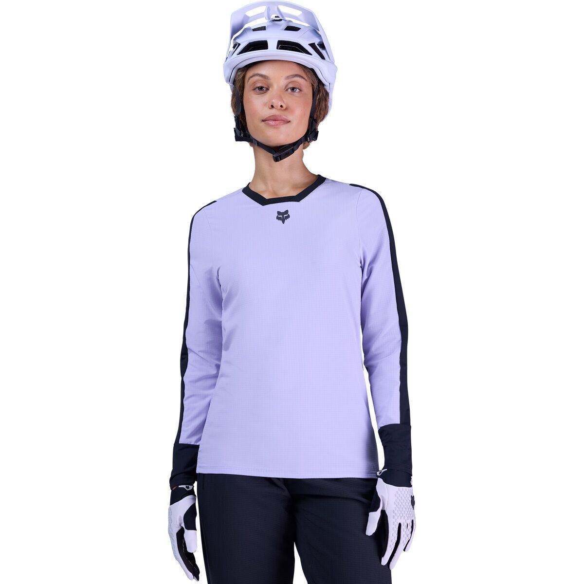 Fox Racing Fox Racing Defend Thermal Jersey - Women's Lilac, M