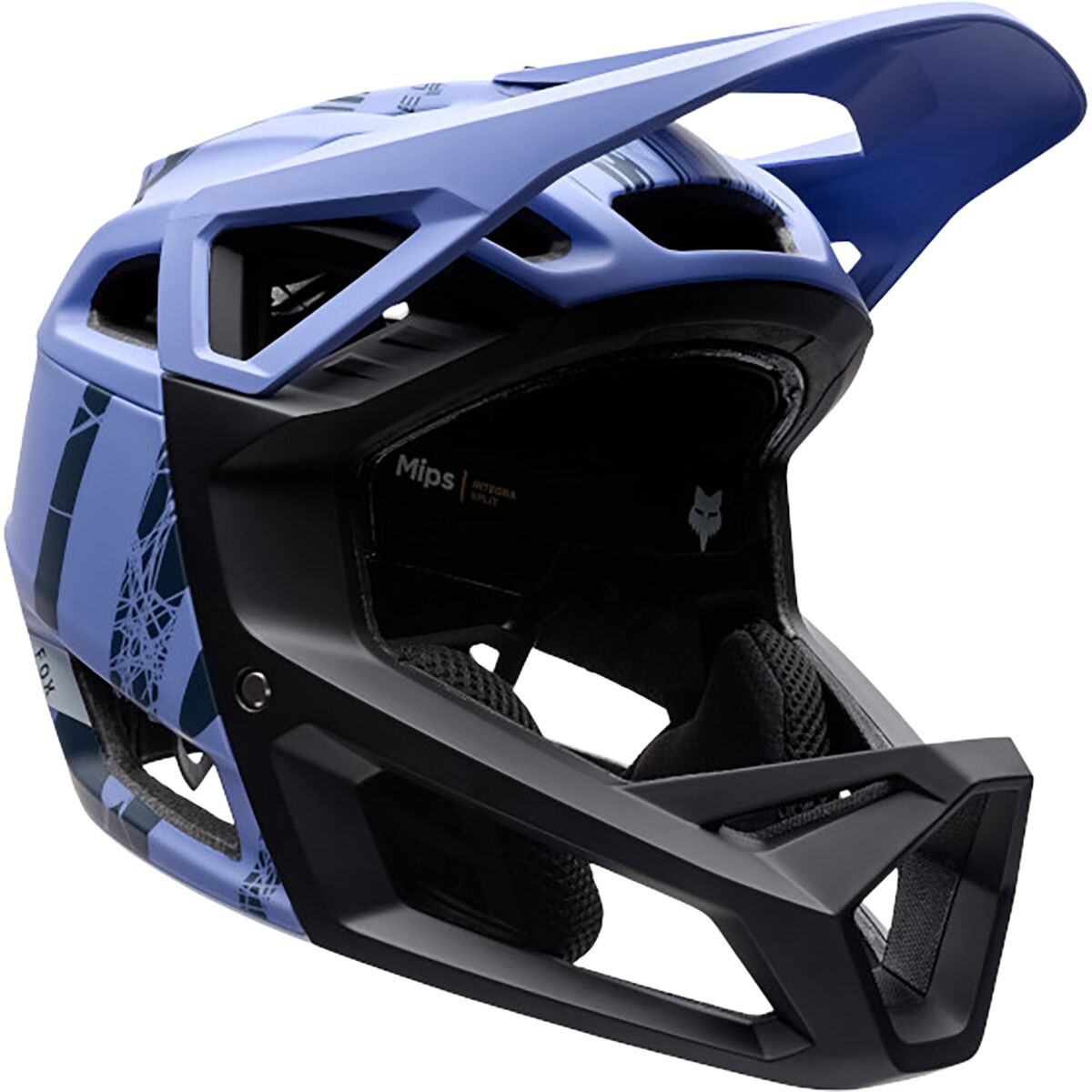 Fox Racing Proframe RS Helmet Purple Dove Diffuse, L