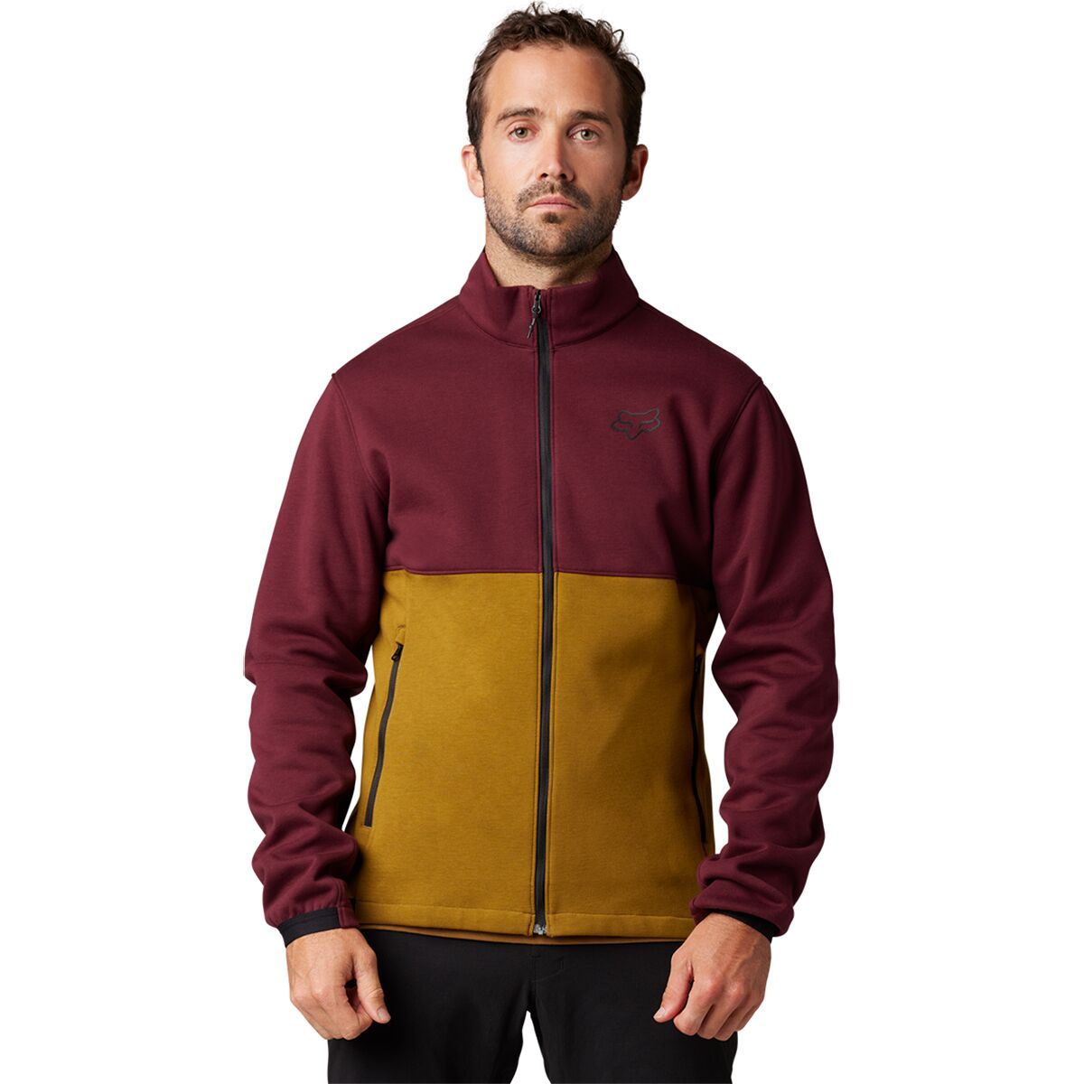 Fox Racing Ranger Fire Fleece Crew - Men's Dark Maroon, L