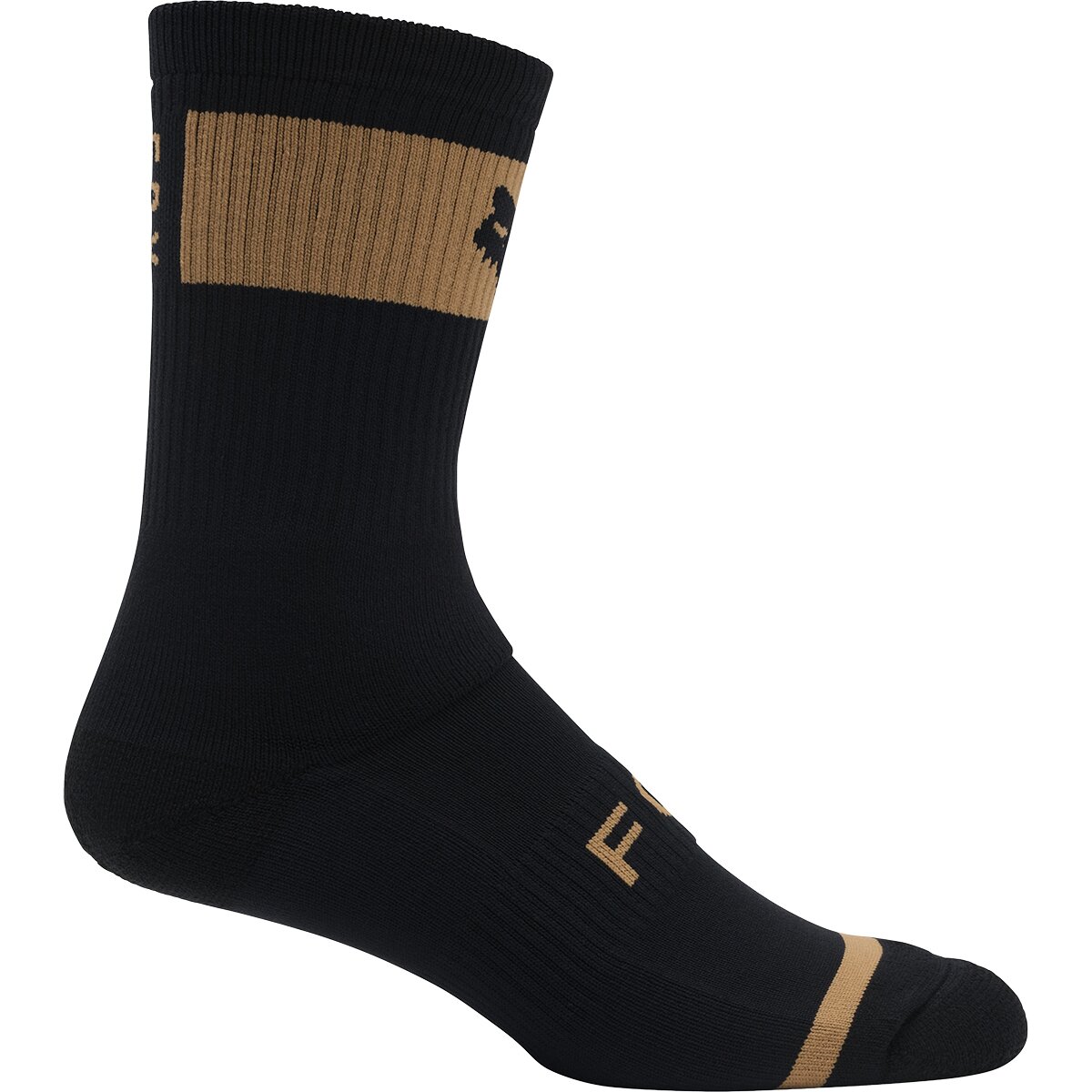 Fox Racing 8in Defend Winter Sock Brown Sugar, L/XL - Men's