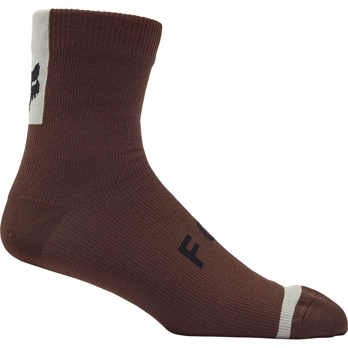 Fox Apparel | Defend Water Sock Men's | Size Small/medium In Cocoa | Polyurethane