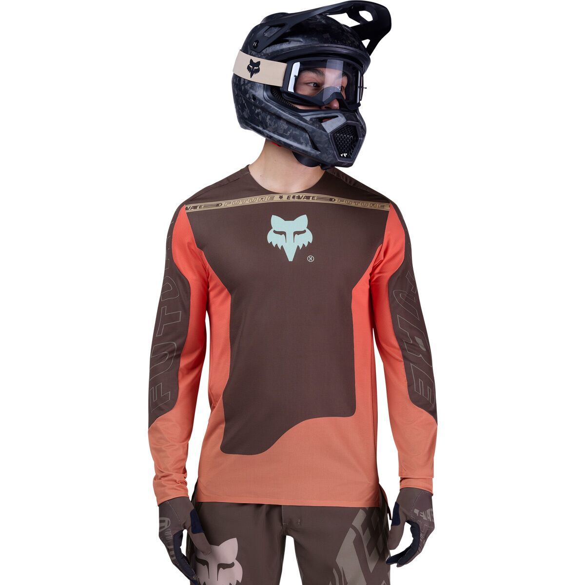 Fox Racing Fox Racing Flexair Long-Sleeve Jersey - Men's Cocoa, M