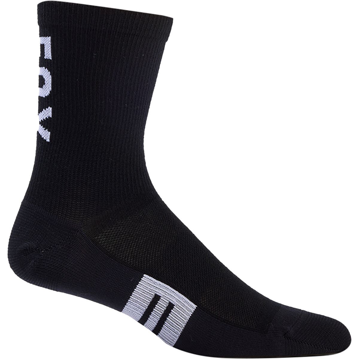 Fox Racing Fox Racing Flexair Merino 6in Sock Black, S/M - Men's