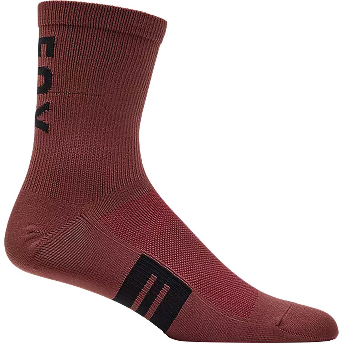 Fox Racing Fox Racing Flexair Merino 6in Sock Graphite, L/XL - Men's