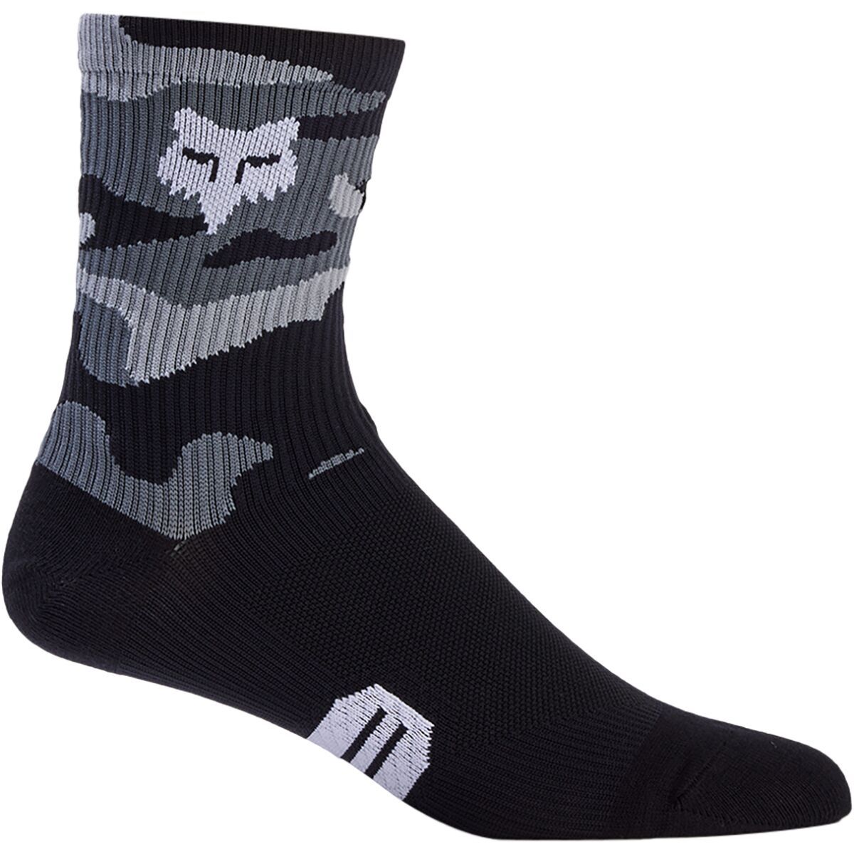 Fox Racing Fox Racing Ranger 6in Sock Black Camo, L/XL - Men's
