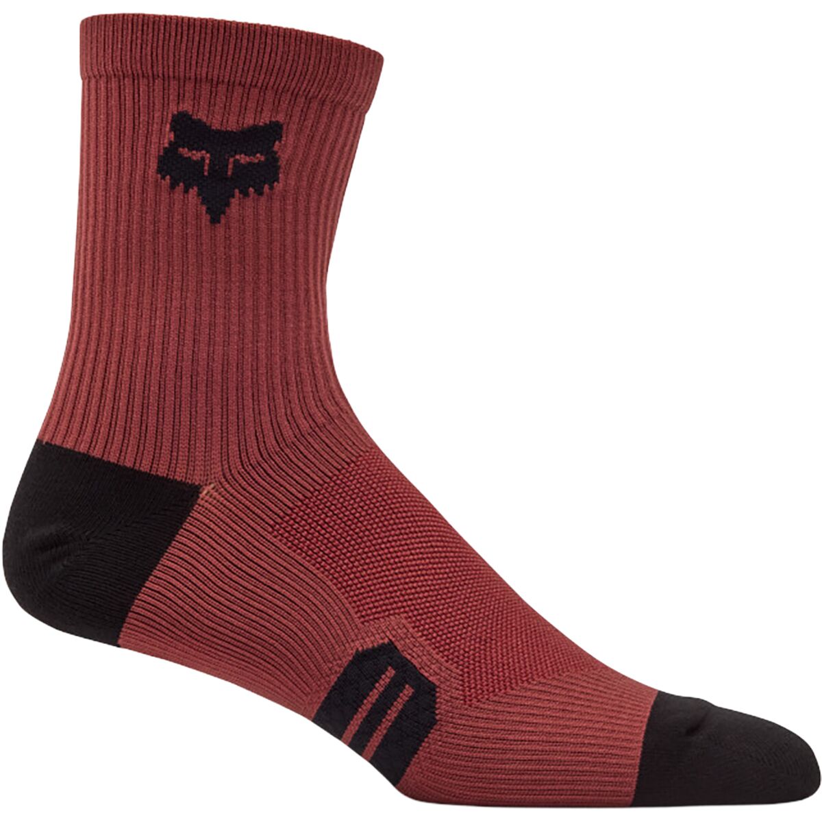 Fox Racing Ranger 6in Sock in Rust - Size: S/M
