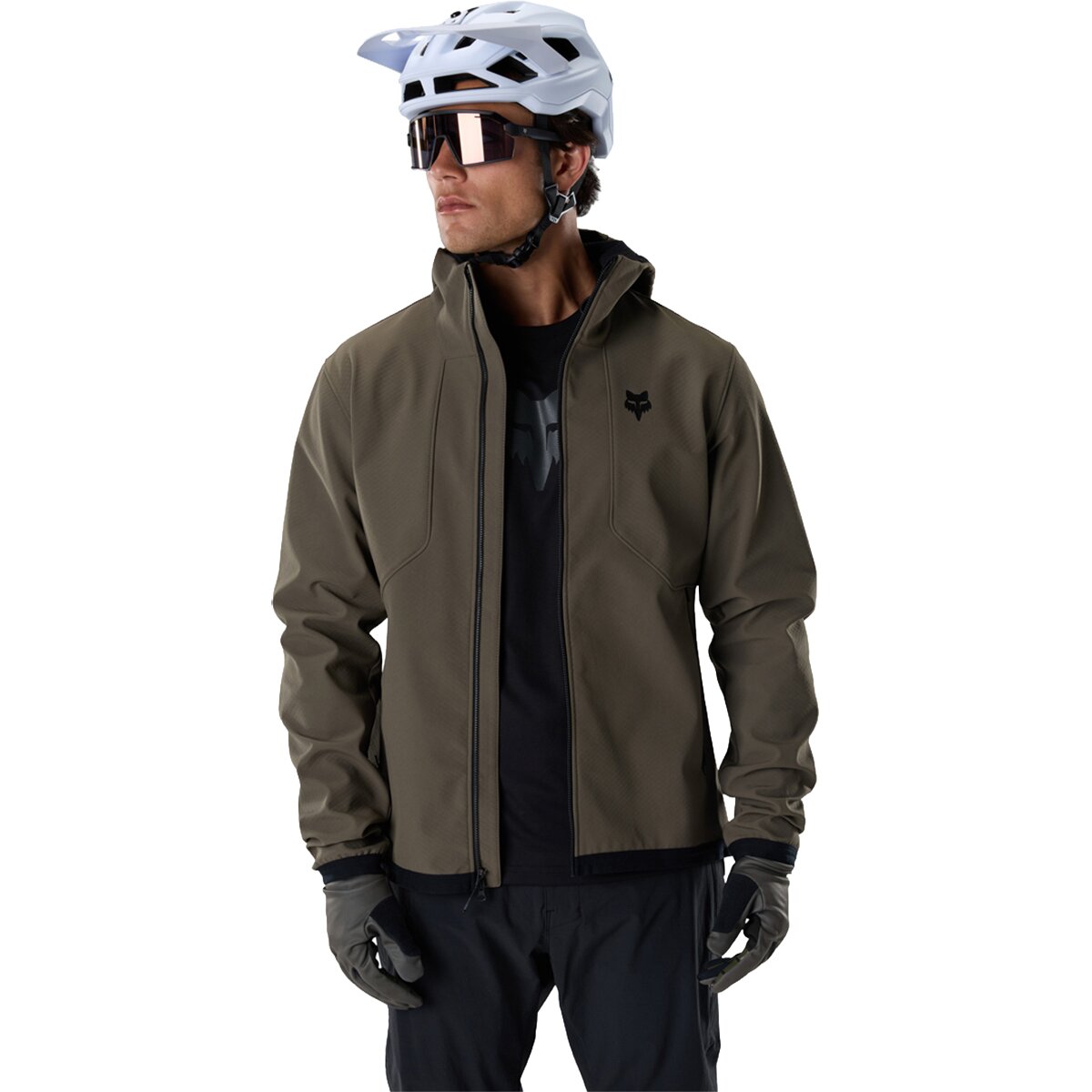 Fox Racing Ranger Fire Hoodie - Men's Military, L
