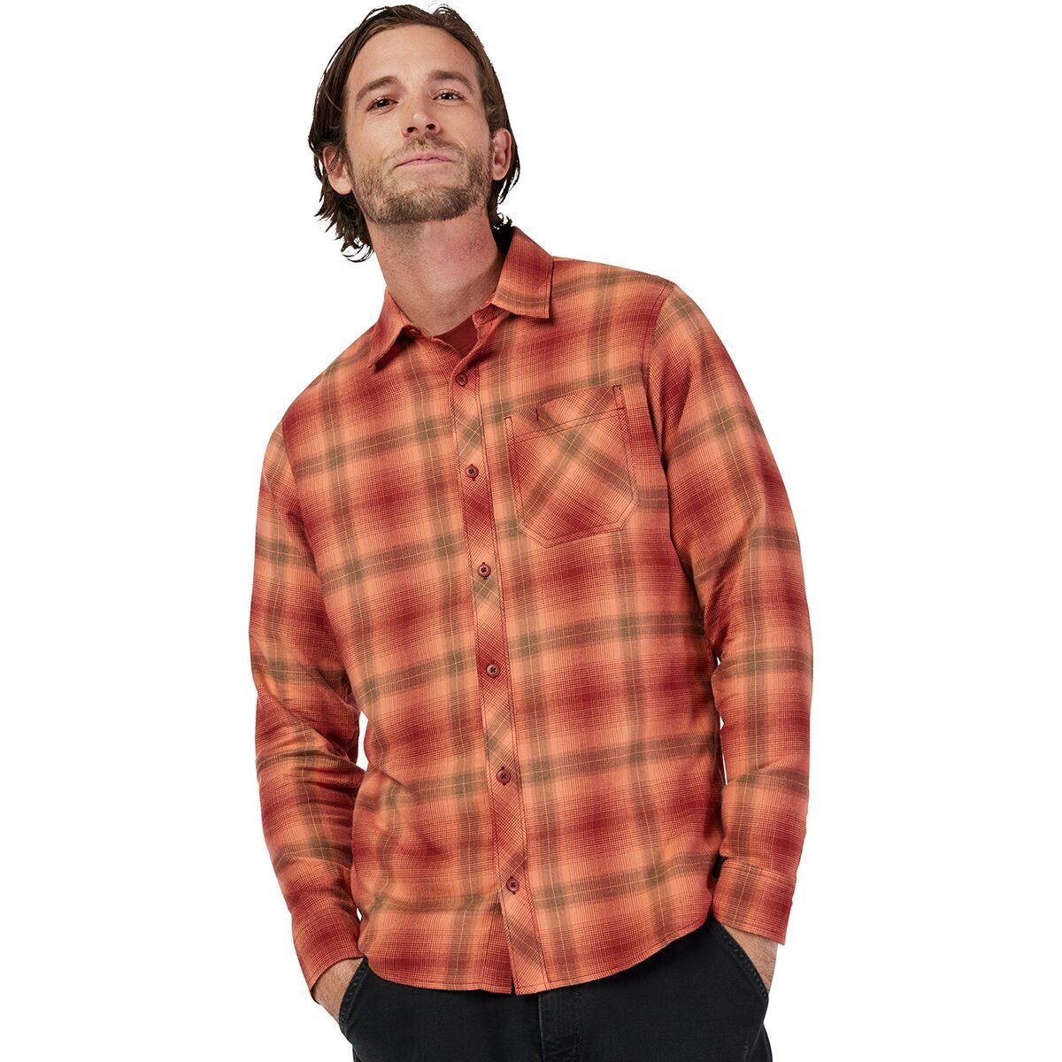 Fox Racing Fox Racing Survivalist  Flannel - Men's Rust, S