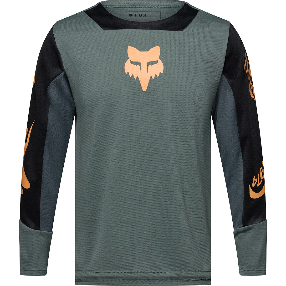 Fox Racing Defend Long-Sleeve Jersey - Kids' Sage Creation, XL